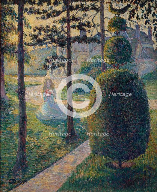The Fairy, 1894. Artist: Lucien Pissarro.