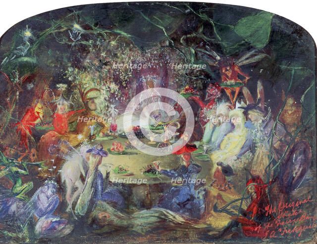 The Fairy Banquet', 1832-1906. Artist: John Anster Fitzgerald