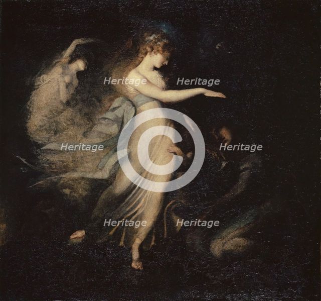 The Fairy Queen Appears to Prince Arthur, 1786-1788. Creator: Füssli (Fuseli), Johann Heinrich (1741-1825).