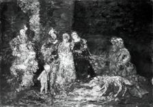 The Fairies, 1870/80. Creator: Adolphe Monticelli