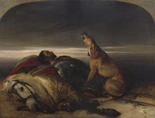 The Faithful Hound, c1830. Creator: Edwin Henry Landseer