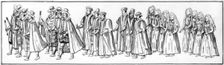 The faithful subjects who led the procession at Elizabeth's funeral 1603 (1901)