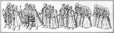 The faithful subjects who led the procession at Elizabeth's funeral 1603 (1901)