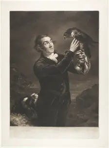 The Falconer, 1797. Creator: Samuel William Reynolds