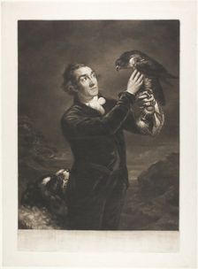 The Falconer, 1797. Creator: Samuel William Reynolds