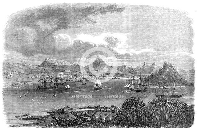 The Falkland Islands: Stanley Harbour, Port William, 1856.  Creator: Unknown.