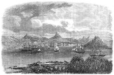 The Falkland Islands: Stanley Harbour, Port William, 1856. Creator: Unknown