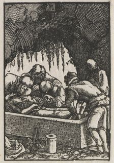 The Fall and Redemption of Man: Burial of Christ, c. 1515. Creator: Albrecht Altdorfer (German, c. 1480-1538)