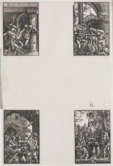 The Fall and Redemption of Man, c. 1515. Creator: Albrecht Altdorfer (German, c. 1480-1538)