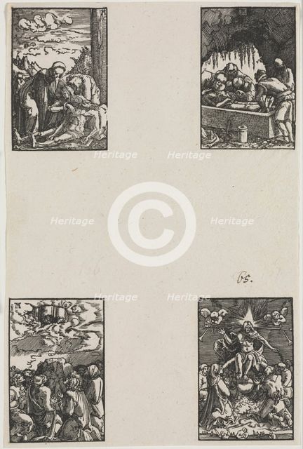 The Fall and Redemption of Man, c. 1515. Creator: Albrecht Altdorfer (German, c. 1480-1538).
