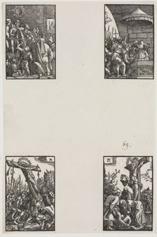 The Fall and Redemption of Man, c. 1515. Creator: Albrecht Altdorfer (German, c. 1480-1538)