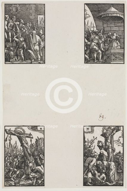 The Fall and Redemption of Man, c. 1515. Creator: Albrecht Altdorfer (German, c. 1480-1538).