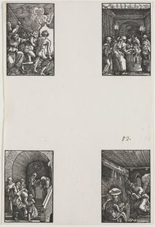 The Fall and Redemption of Man, c. 1515. Creator: Albrecht Altdorfer (German, c. 1480-1538)