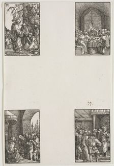The Fall and Redemption of Man, c. 1515. Creator: Albrecht Altdorfer (German, c. 1480-1538)