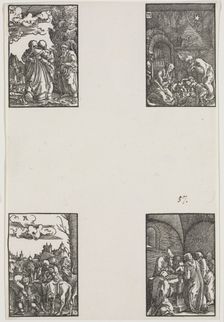 The Fall and Redemption of Man, c. 1515. Creator: Albrecht Altdorfer (German, c. 1480-1538)