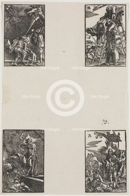 The Fall and Redemption of Man, c. 1515. Creator: Albrecht Altdorfer (German, c. 1480-1538).