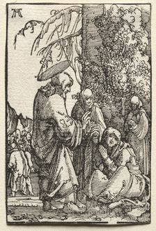 The Fall and Redemption of Man: Christ Taking Leave of His Mother before the Passion, c. 1515. Creator: Albrecht Altdorfer (German, c. 1480-1538)