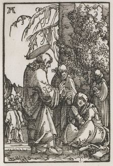 The Fall and Redemption of Man: Christ Taking Leave of His Mother before the Passion, c. 1515. Creator: Albrecht Altdorfer (German, c. 1480-1538)