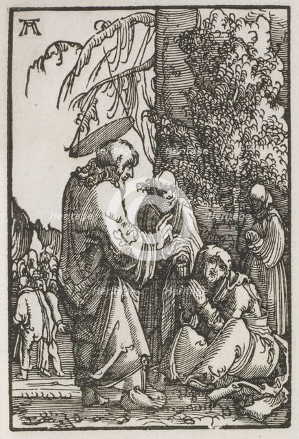 The Fall and Redemption of Man: Christ Taking Leave of His Mother before the Passion, c. 1515. Creator: Albrecht Altdorfer (German, c. 1480-1538).