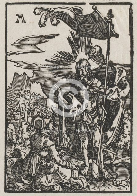The Fall and Redemption of Man: Christ Appearing to St. Mary Magdalen, 1515. Creator: Albrecht Altdorfer (German, c. 1480-1538).