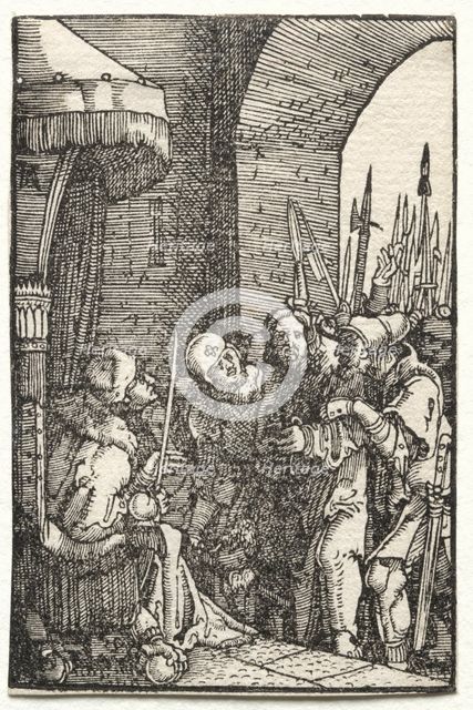 The Fall and Redemption of Man: Christ before Pilate, c. 1515. Creator: Albrecht Altdorfer (German, c. 1480-1538).