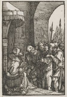 The Fall and Redemption of Man: Christ before Pilate, c. 1515. Creator: Albrecht Altdorfer (German, c. 1480-1538)