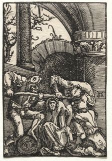 The Fall and Redemption of Man: Christ Crowned with Thorns, c. 1515. Creator: Albrecht Altdorfer (German, c. 1480-1538)