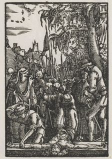 The Fall and Redemption of Man: Christ Nailed to the Cross, c. 1515. Creator: Albrecht Altdorfer (German, c. 1480-1538)