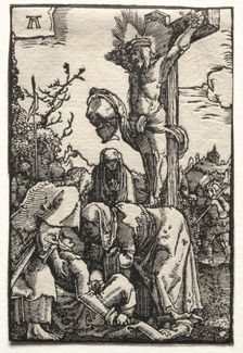 The Fall and Redemption of Man: Christ on the Cross, c. 1515. Creator: Albrecht Altdorfer (German, c. 1480-1538)