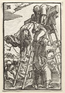 The Fall and Redemption of Man: Descent from the Cross, c. 1515. Creator: Albrecht Altdorfer (German, c. 1480-1538)