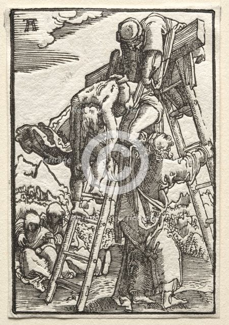 The Fall and Redemption of Man: Descent from the Cross, c. 1515. Creator: Albrecht Altdorfer (German, c. 1480-1538).