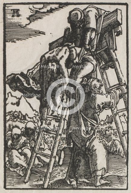 The Fall and Redemption of Man: Descent from the Cross, c. 1515. Creator: Albrecht Altdorfer (German, c. 1480-1538).