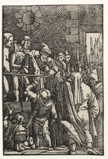 The Fall and Redemption of Man: Ecce Homo, c. 1515. Creator: Albrecht Altdorfer (German, c. 1480-1538)