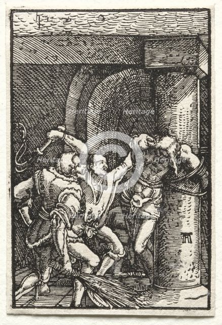 The Fall and Redemption of Man: Flagellation of Christ, c. 1515. Creator: Albrecht Altdorfer (German, c. 1480-1538).