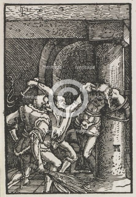 The Fall and Redemption of Man: Flagellation of Christ, c. 1515. Creator: Albrecht Altdorfer (German, c. 1480-1538).