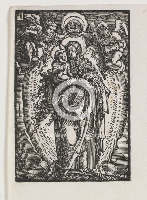 The Fall and Redemption of Man: The Virgin as Queen of Heaven, c. 1513. Creator: Albrecht Altdorfer (German, c. 1480-1538).