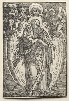 The Fall and Redemption of Man: The Virgin as Queen of Heaven, c. 1515. Creator: Albrecht Altdorfer (German, c. 1480-1538)