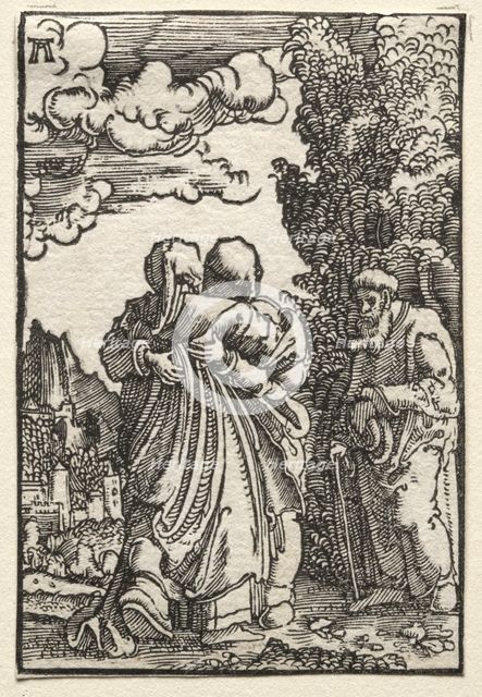 The Fall and Redemption of Man: The Visitation, c. 1515. Creator: Albrecht Altdorfer (German, c. 1480-1538).