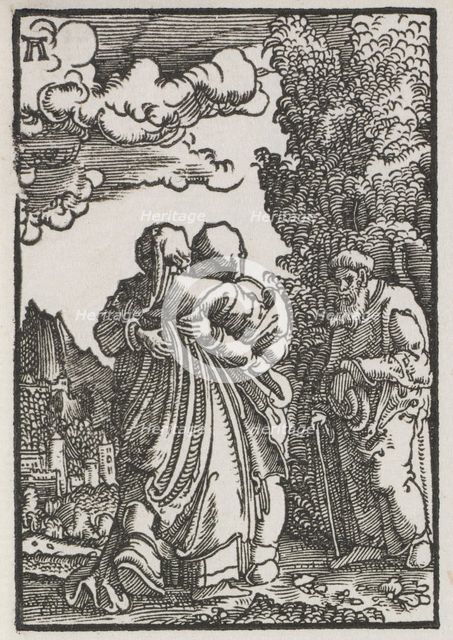 The Fall and Redemption of Man: The Visitation, c. 1515. Creator: Albrecht Altdorfer (German, c. 1480-1538).
