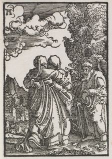 The Fall and Redemption of Man: The Visitation, c. 1515. Creator: Albrecht Altdorfer (German, c. 1480-1538)