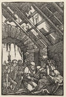 The Fall and Redemption of Man: The Adoration of the Magi, c. 1515. Creator: Albrecht Altdorfer (German, c. 1480-1538)