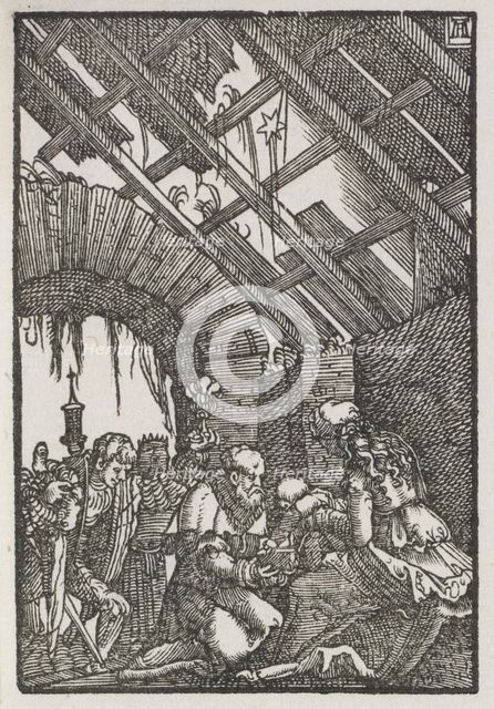 The Fall and Redemption of Man: The Adoration of the Magi, c. 1515. Creator: Albrecht Altdorfer (German, c. 1480-1538).