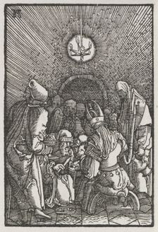 The Fall and Redemption of Man: The Circumcision, c. 1515. Creator: Albrecht Altdorfer (German, c. 1480-1538)