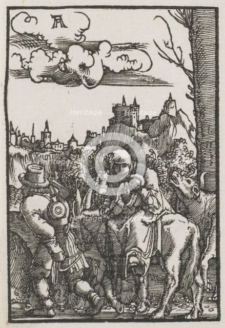 The Fall and Redemption of Man: The Flight into Egypt, c. 1515. Creator: Albrecht Altdorfer (German, c. 1480-1538).
