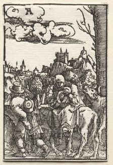 The Fall and Redemption of Man: The Flight into Egypt, c. 1515. Creator: Albrecht Altdorfer (German, c. 1480-1538)