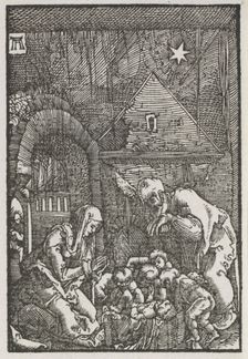The Fall and Redemption of Man: The Nativity, c. 1515. Creator: Albrecht Altdorfer (German, c. 1480-1538)
