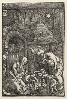 The Fall and Redemption of Man: The Nativity, c. 1515. Creator: Albrecht Altdorfer (German, c. 1480-1538)