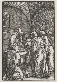 The Fall and Redemption of Man: The Presentation of Christ in the Temple, c. 1515. Creator: Albrecht Altdorfer (German, c. 1480-1538)