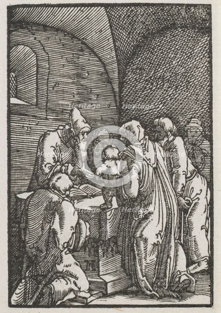 The Fall and Redemption of Man: The Presentation of Christ in the Temple, c. 1515. Creator: Albrecht Altdorfer (German, c. 1480-1538).