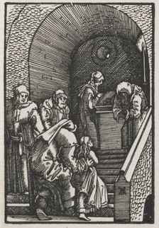 The Fall and Redemption of Man: The Presentation of the Virgin in the Temple, 1515. Creator: Albrecht Altdorfer (German, c. 1480-1538)